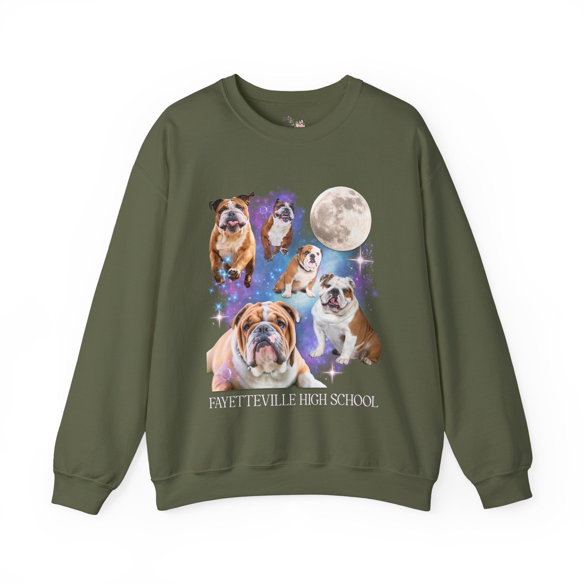 Fayetteville High School Sweatshirt: Bulldogs in Space - Opal and June