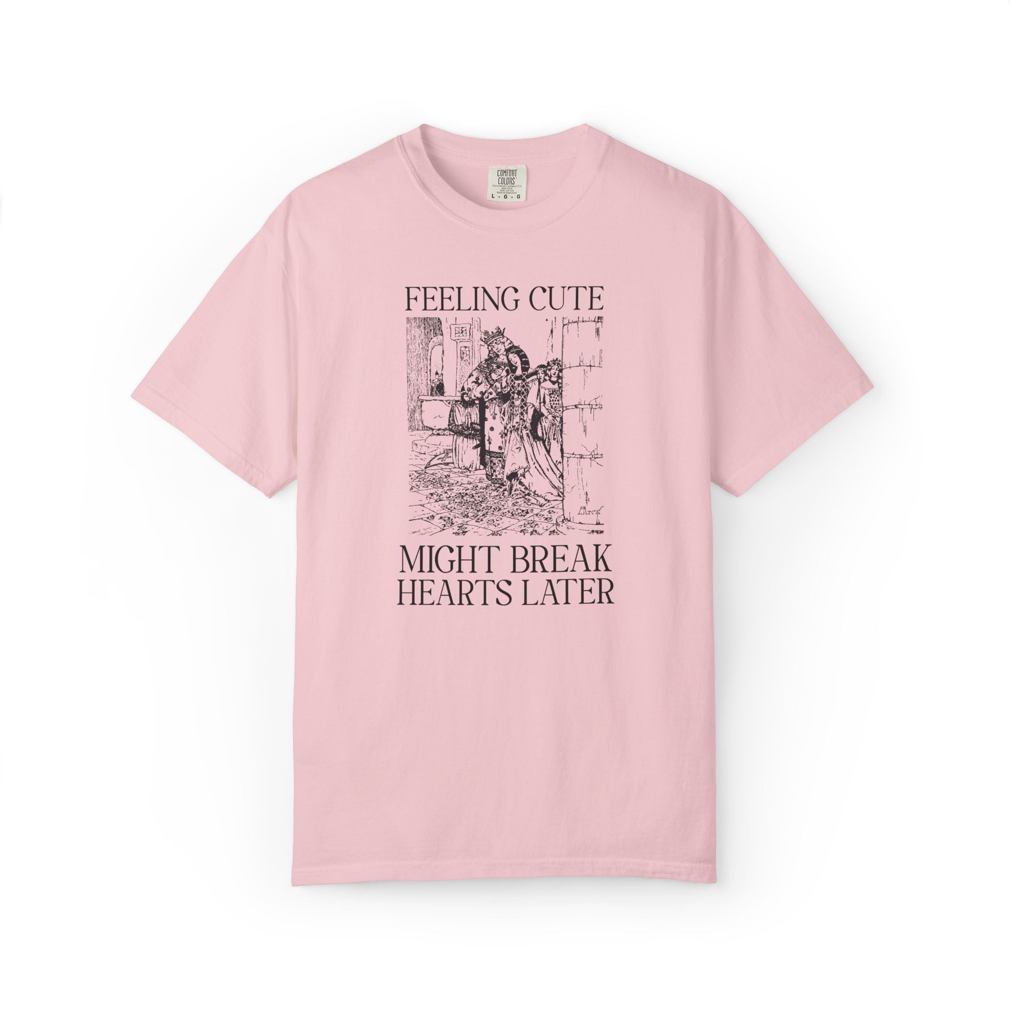 Feeling Cute Might Get Married Later Bachelorette Party Weekend Tee Shirt, Bridesmaids or Maid of Honor, Silly Goblincore Bridal Party Tee - Opal and June