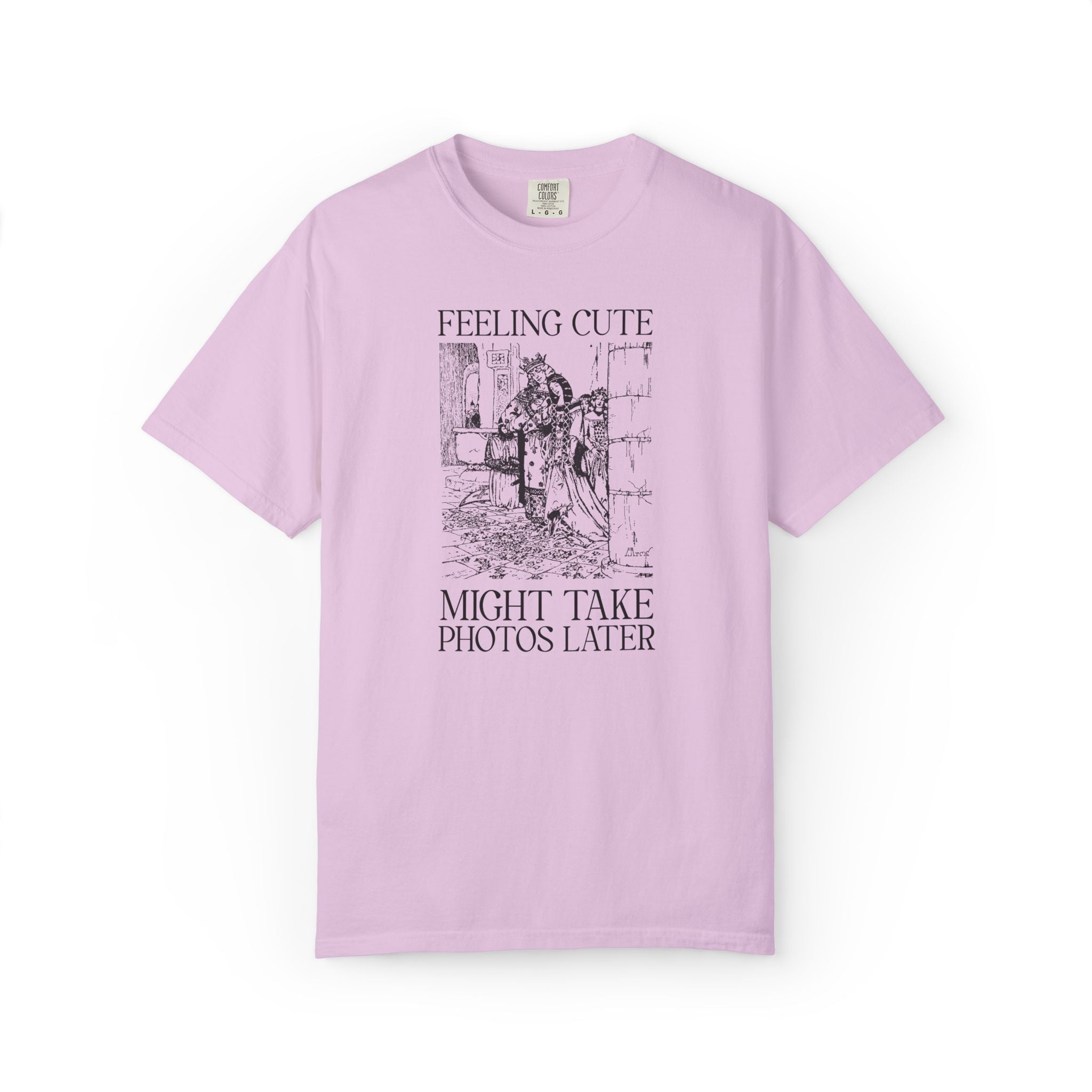Feeling Cute Might Get Married Later Bachelorette Party Weekend Tee Shirt, Bridesmaids or Maid of Honor, Silly Goblincore Bridal Party Tee - Opal and June