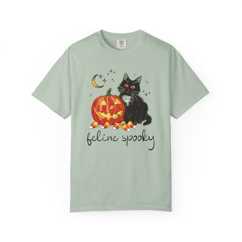 Feline Spooky Halloween Tee - Opal and June