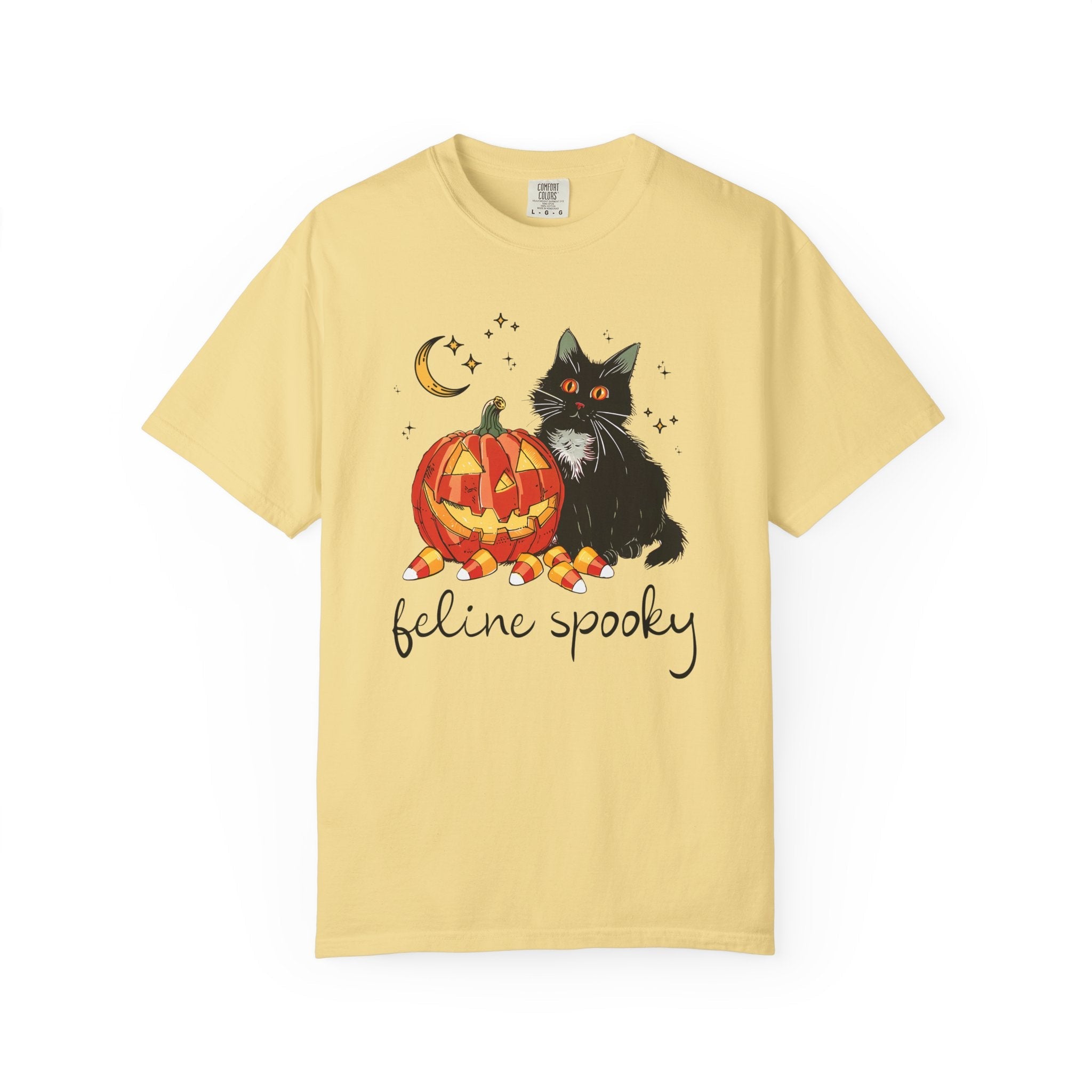 Feline Spooky Halloween Tee - Opal and June