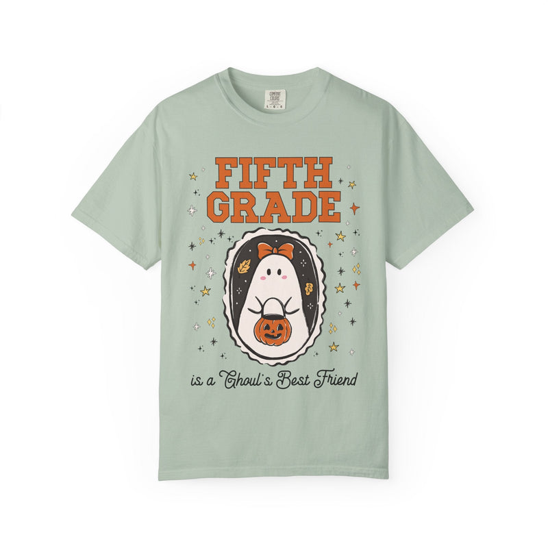 Fifth Grade Halloween Teacher Tee - Opal and June
