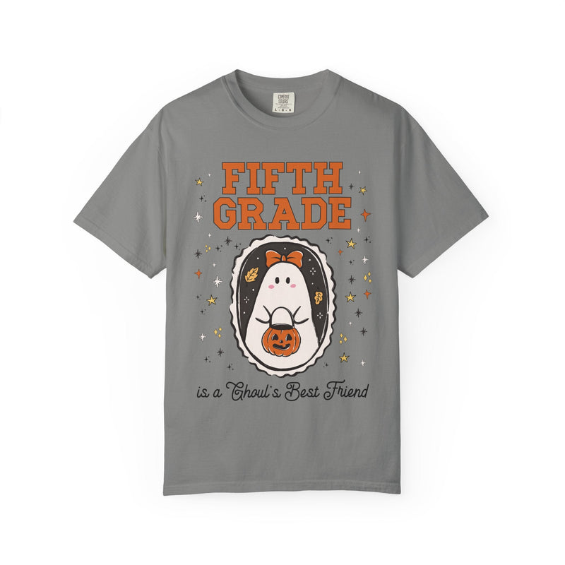 Fifth Grade Halloween Teacher Tee - Opal and June