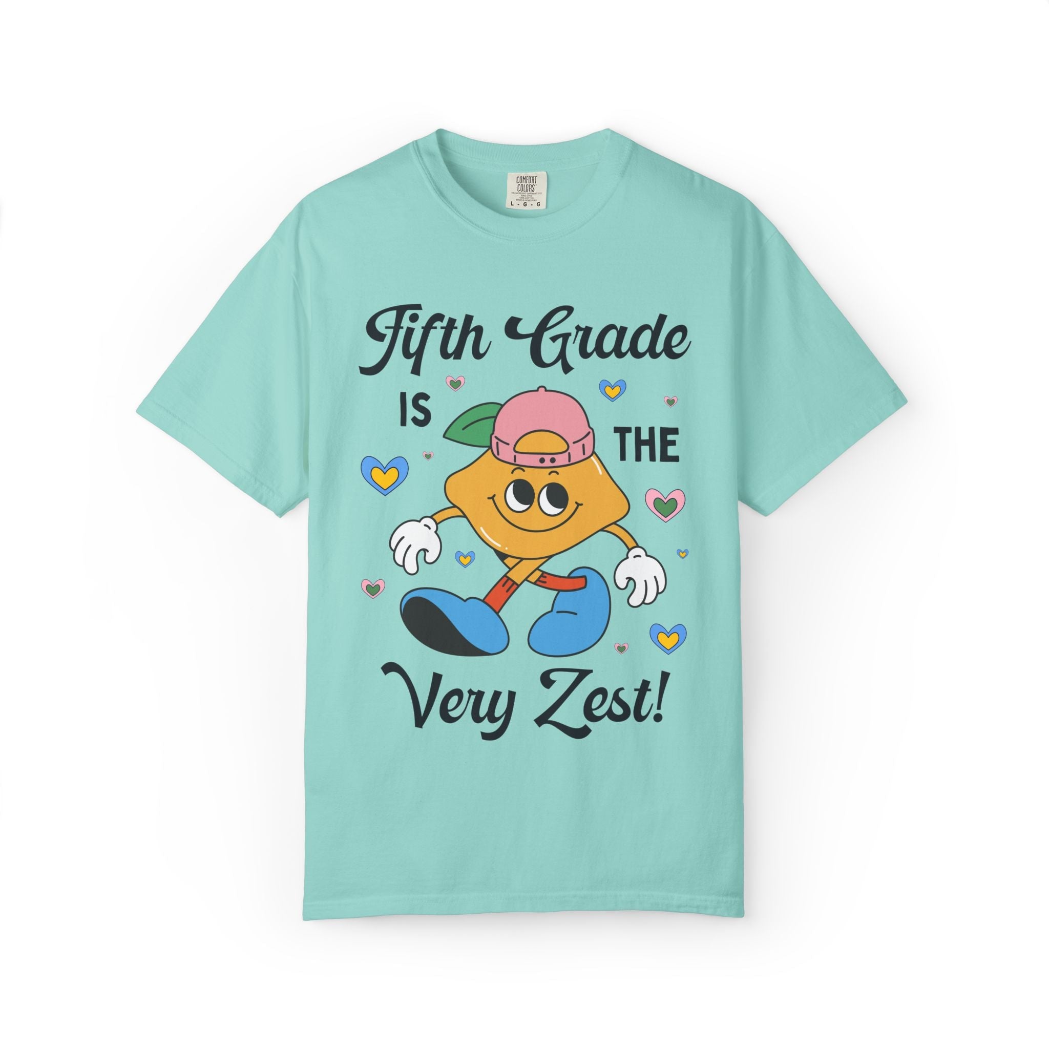 Fifth Grade is The Very Zest: Matching Teacher T-Shirt for Meet the Teacher Night or Back to School - Opal and June