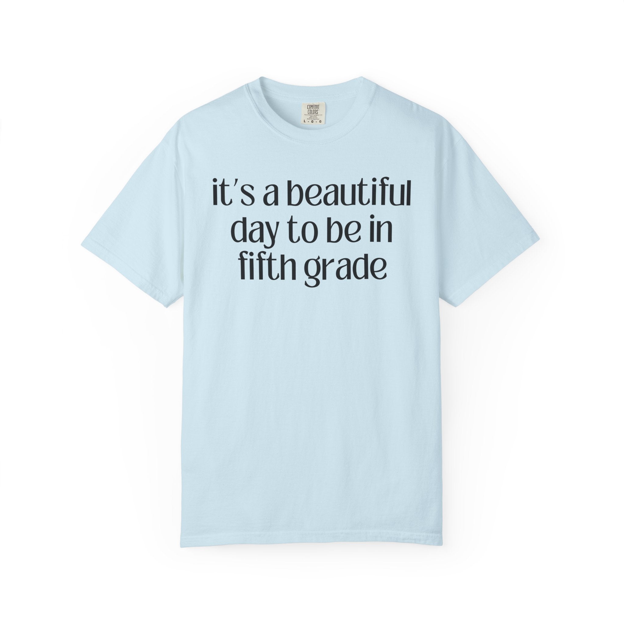 Fifth Grade Teacher Tee Shirt for Back to School, Cute Matching Teacher T-Shirt for First Day of School, Elementary School New Teacher Gift - Opal and June