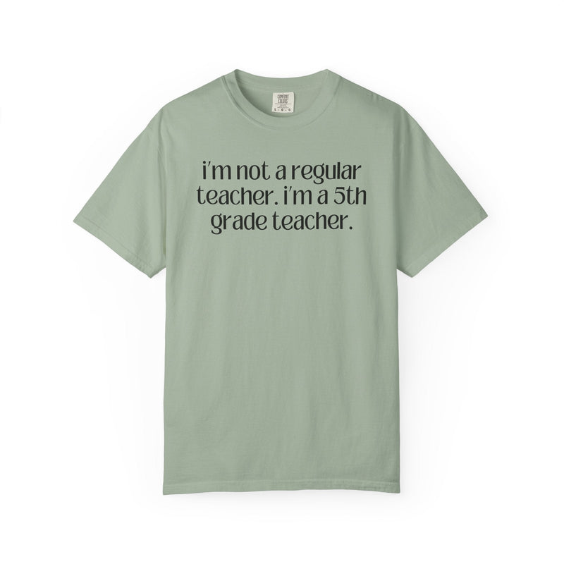 Fifth Grade Teacher Tee Shirt, Funny Saying, Silly Sarcastic Matching Teacher T-Shirt, First Day of School, Back to School New Teacher Gift - Opal and June