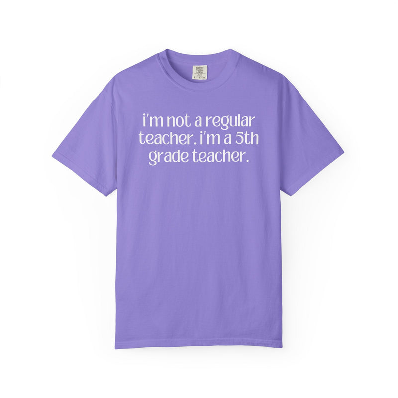 Fifth Grade Teacher Tee Shirt, Funny Saying, Silly Sarcastic Matching Teacher T-Shirt, First Day of School, Back to School New Teacher Gift - Opal and June