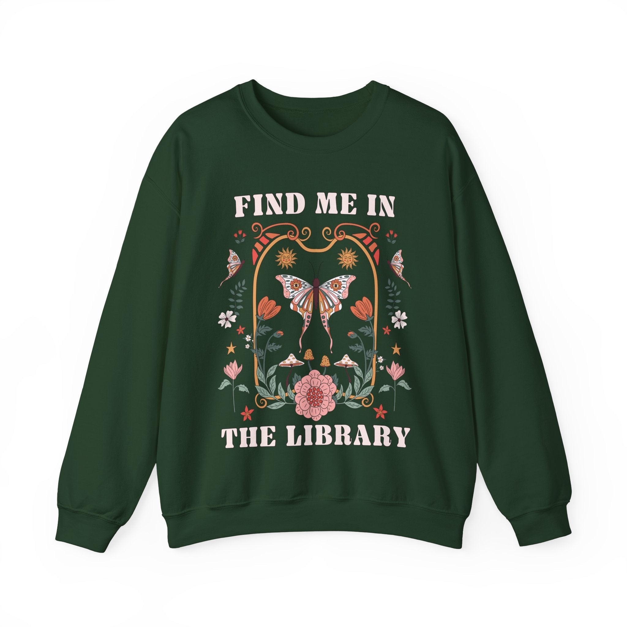 Find Me in the Library Sweatshirt - Opal and June