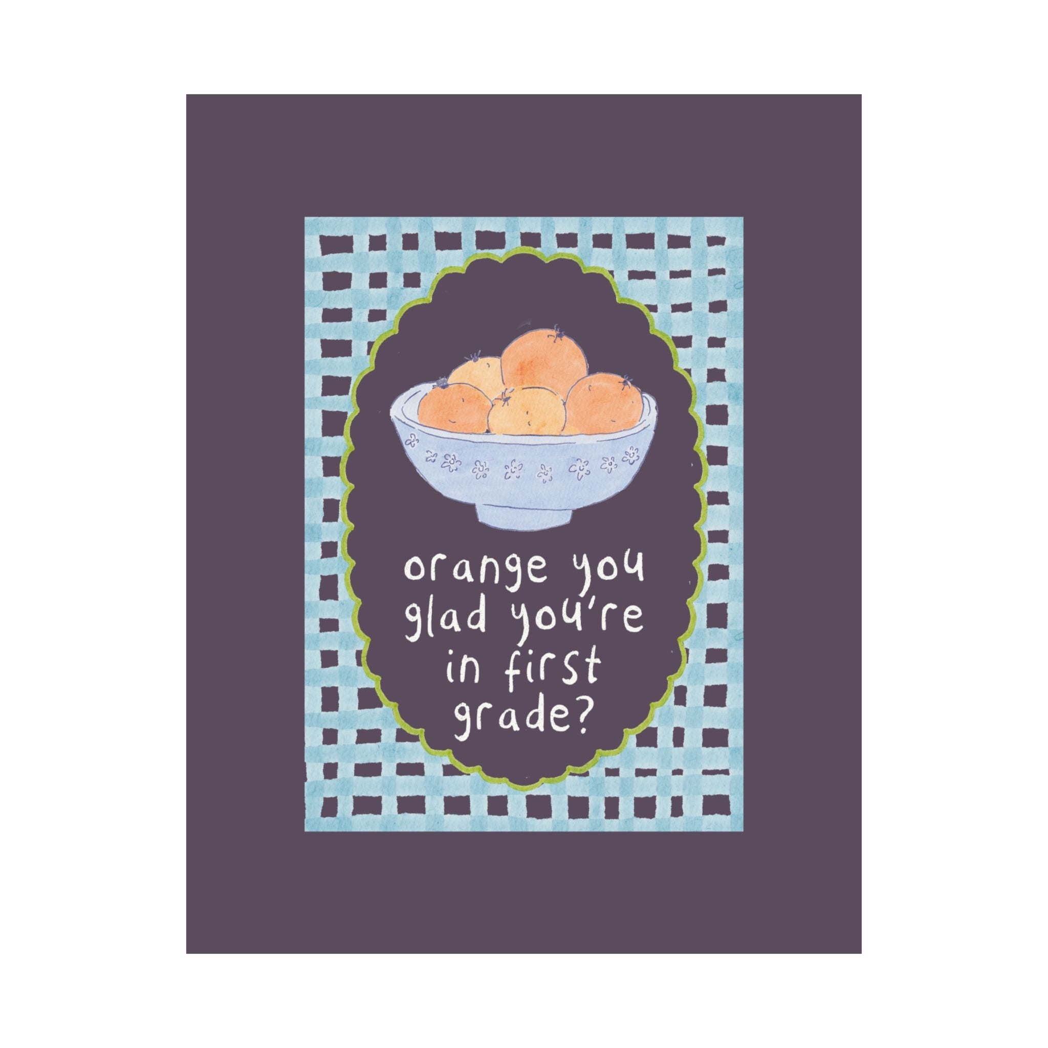 First Grade Classroom Decor: Orange You Glad You're in First Grade - Opal and June