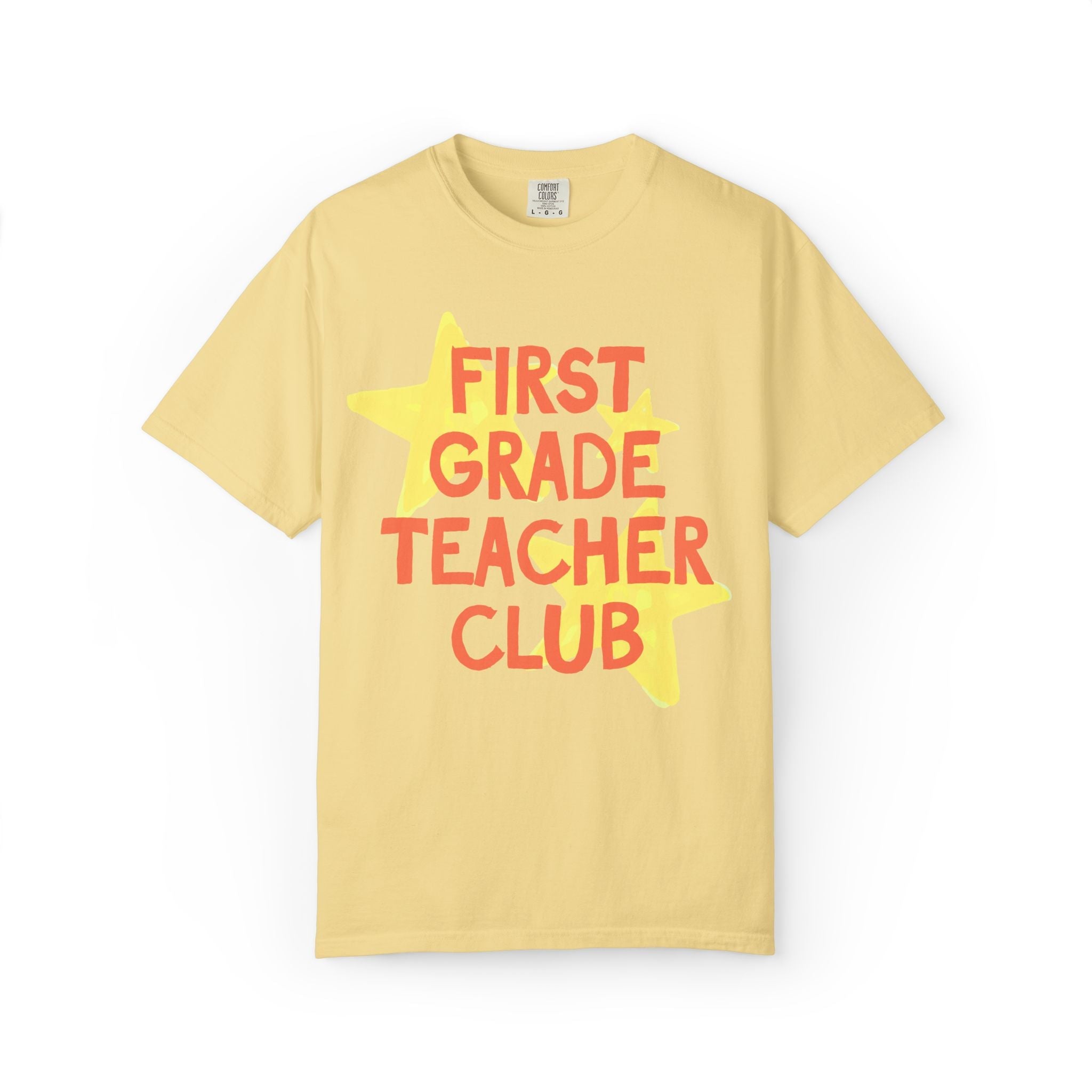 First Grade Teacher Club Tee Shirt for Back to School - Opal and June