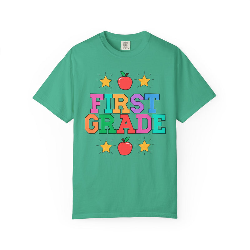 First Grade Teacher Strawberry Tee Shirt