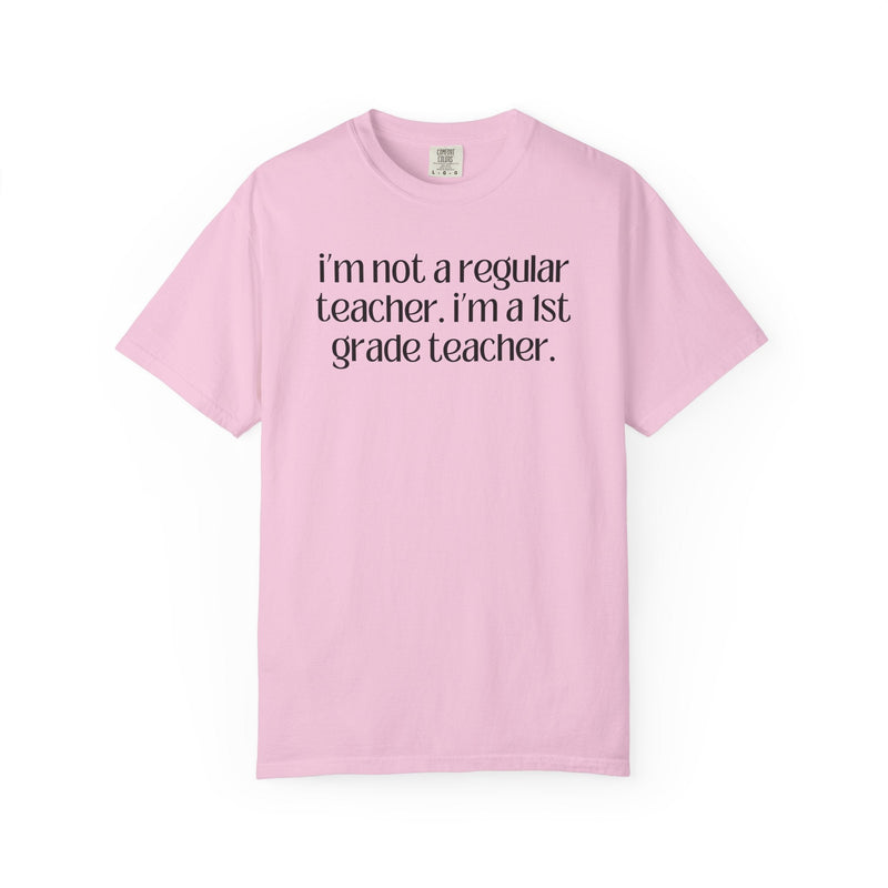 First Grade Teacher Tee Shirt, Funny Saying, Silly Sarcastic Matching Teacher T-Shirt, First Day of School, Back to School New Teacher Gift - Opal and June