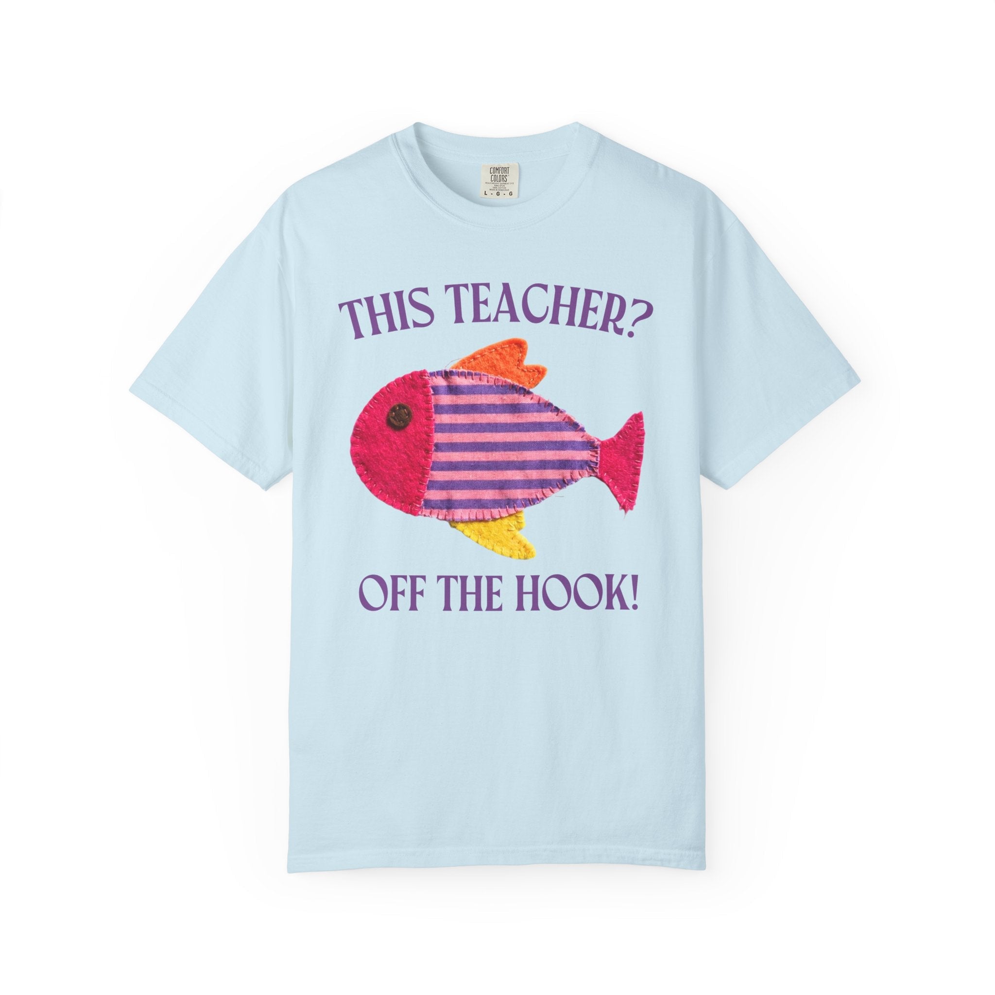 Fish Last Day of School Tee Shirt with Silly Summer Puns - Opal and June