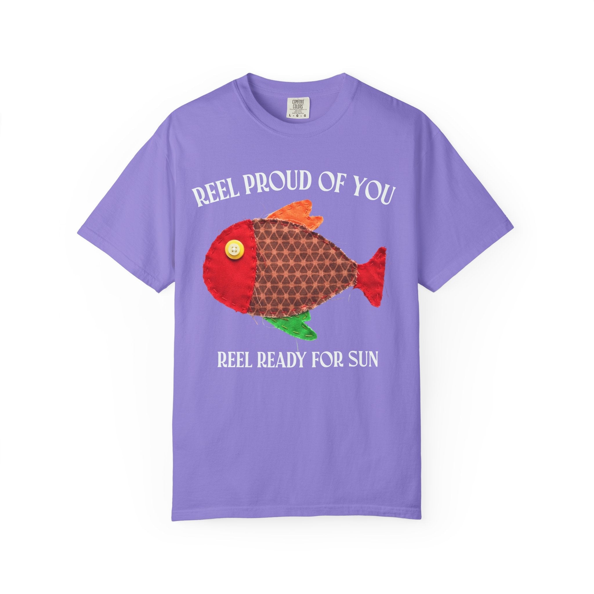 Fish Last Day of School Tee Shirt with Silly Summer Puns - Opal and June