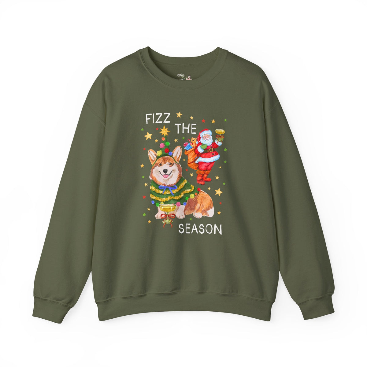 Fizz the Season Sweatshirt - Opal and June
