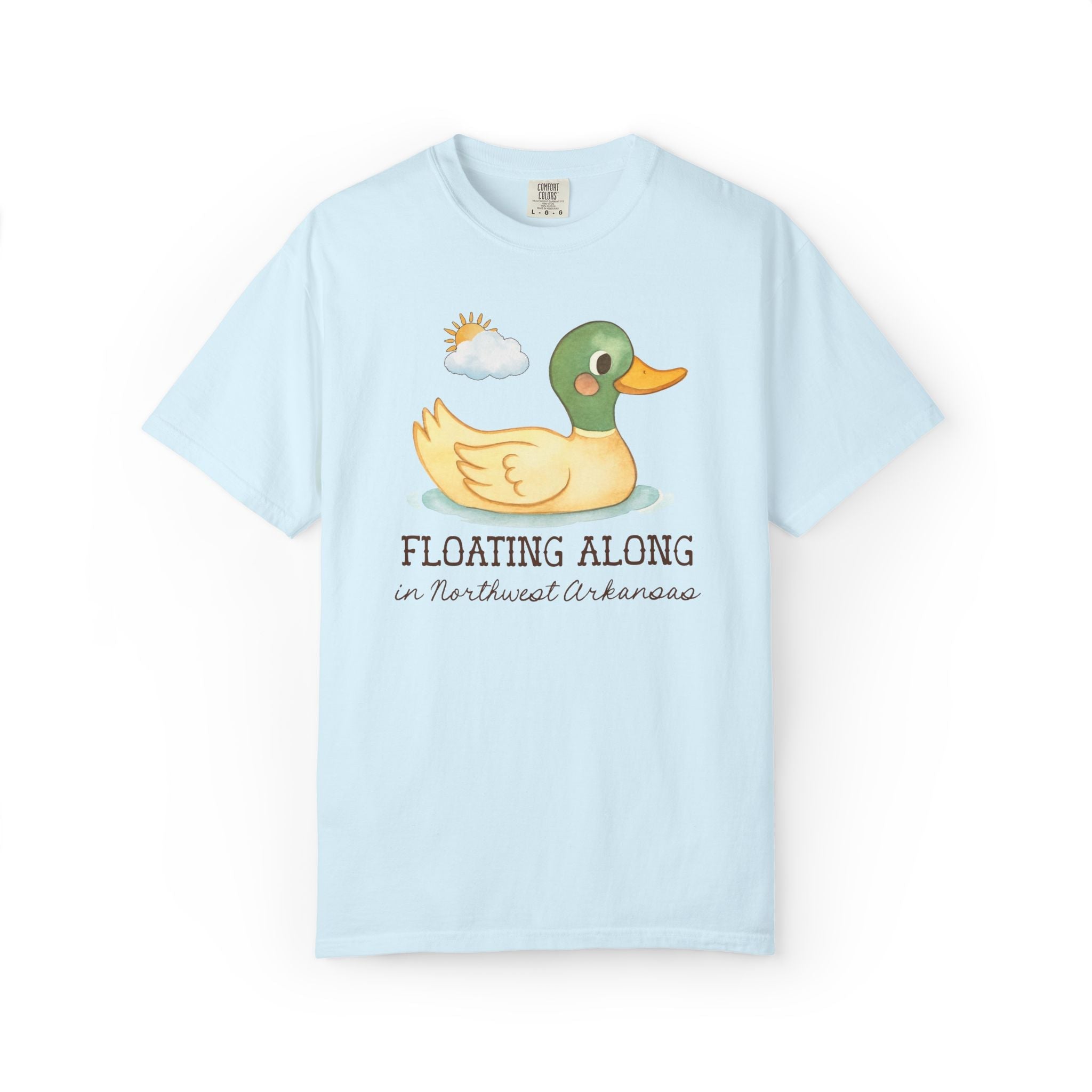 Floating Along in Northwest Arkansas - Opal and June