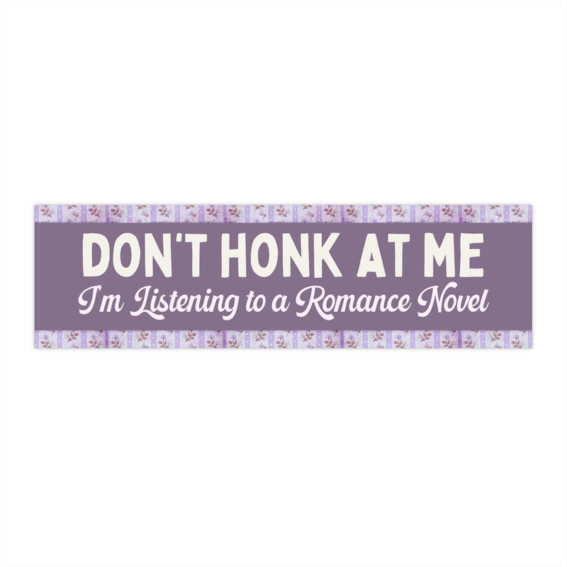 Floral Bookish Bumper Sticker - Opal and June