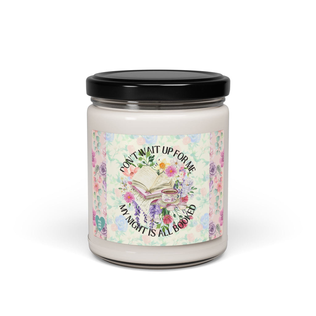 Floral Bookish Candle - Opal and June