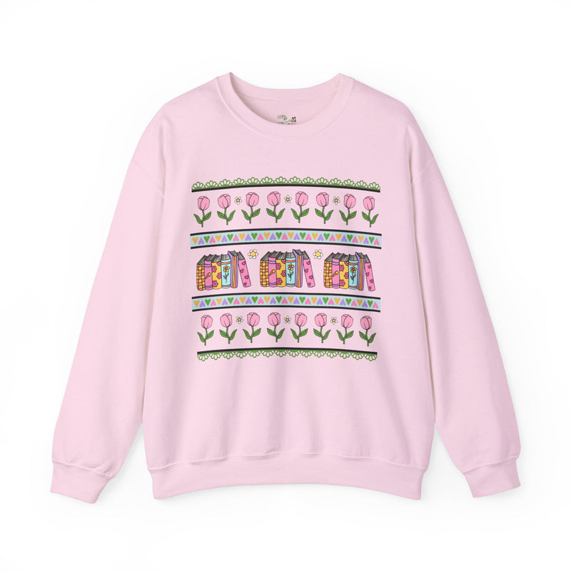 Floral Bookish Sweatshirt - Opal and June