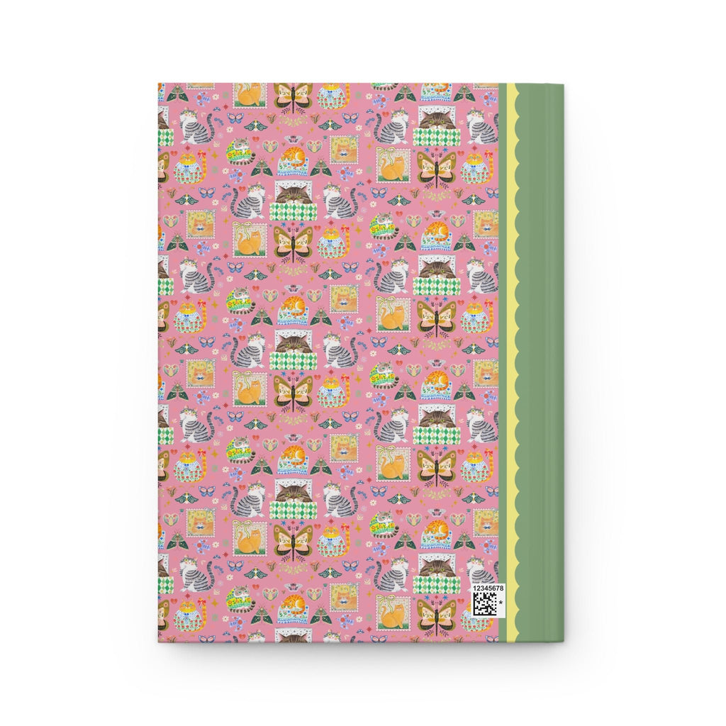 Floral Cat Notebook - Opal and June