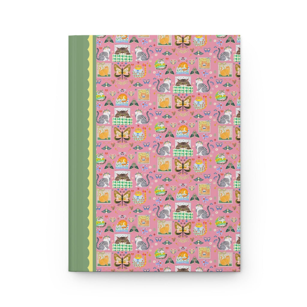 Floral Cat Notebook - Opal and June
