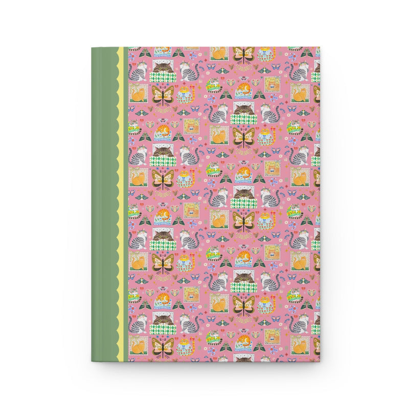 Floral Cat Notebook - Opal and June