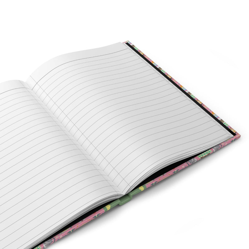Floral Cat Notebook - Opal and June