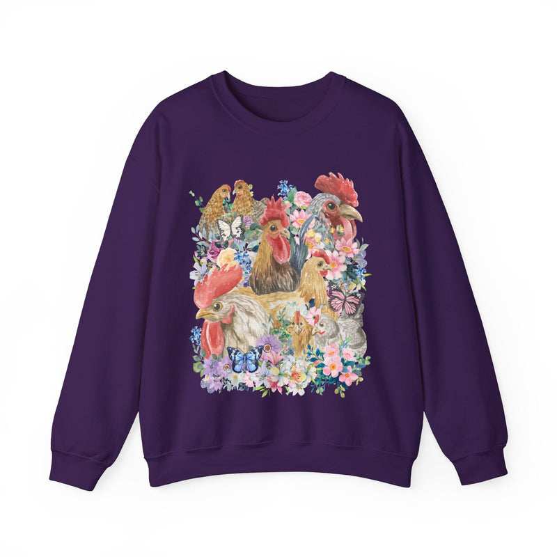 Floral Chicken Lady Shirt - Opal and June