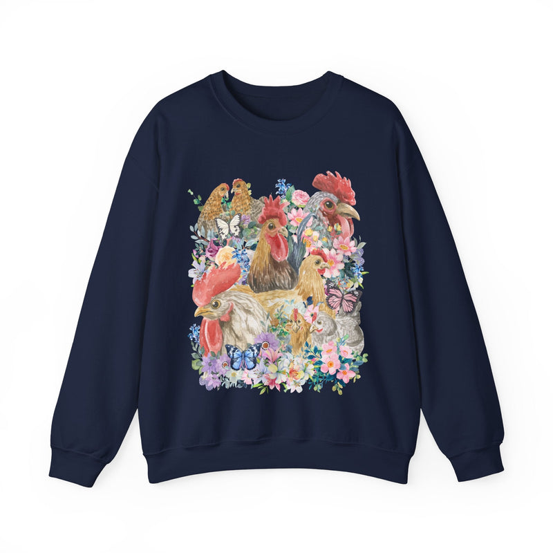 Floral Chicken Lady Shirt - Opal and June