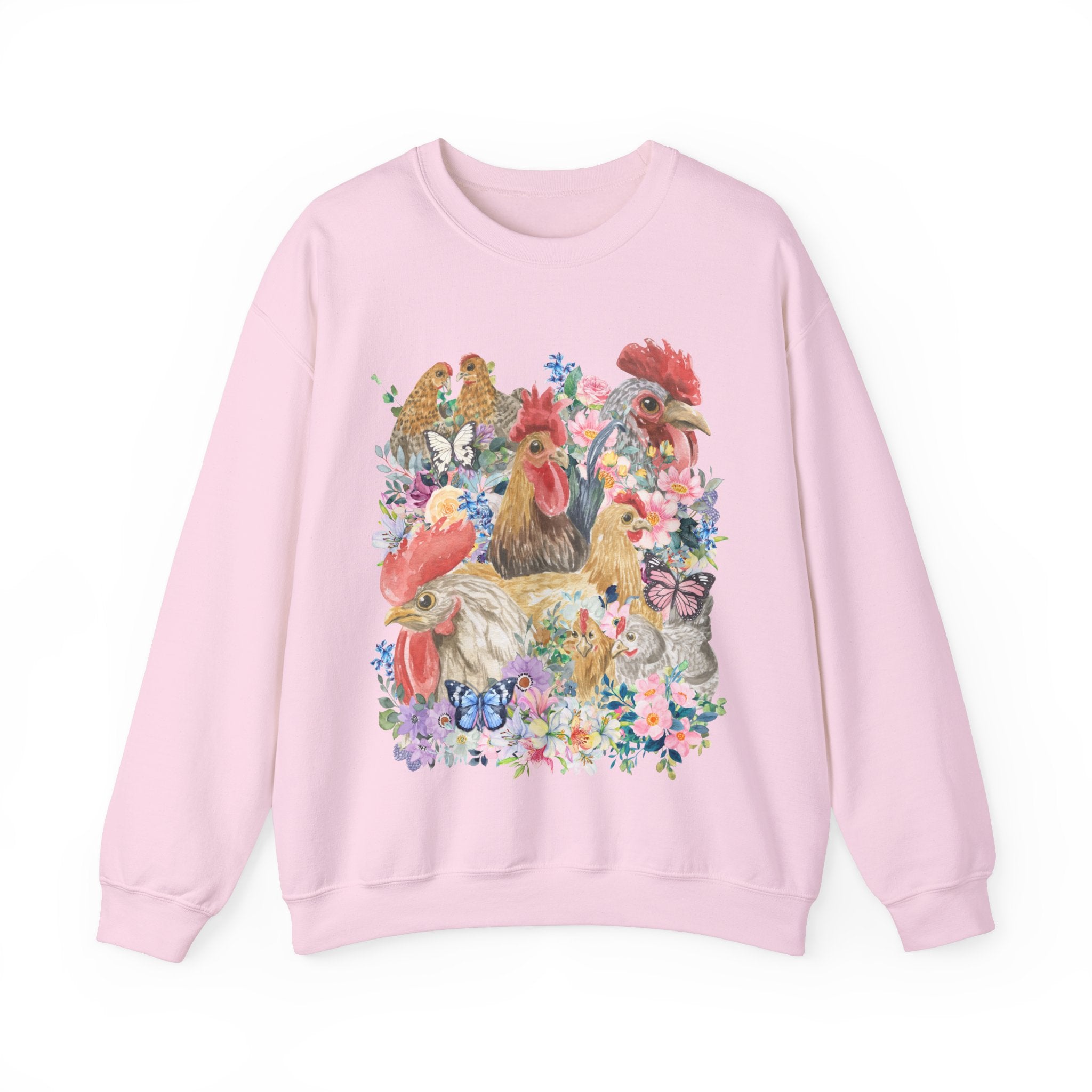 Floral Chicken Lady Shirt - Opal and June