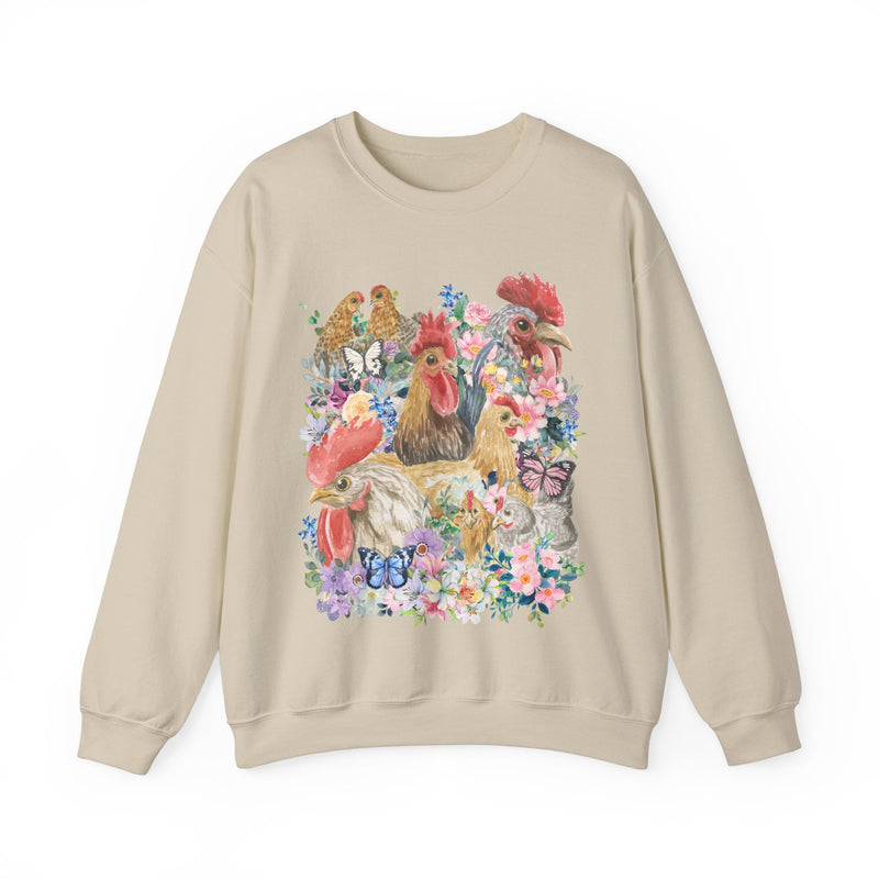 Floral Chicken Lady Shirt - Opal and June