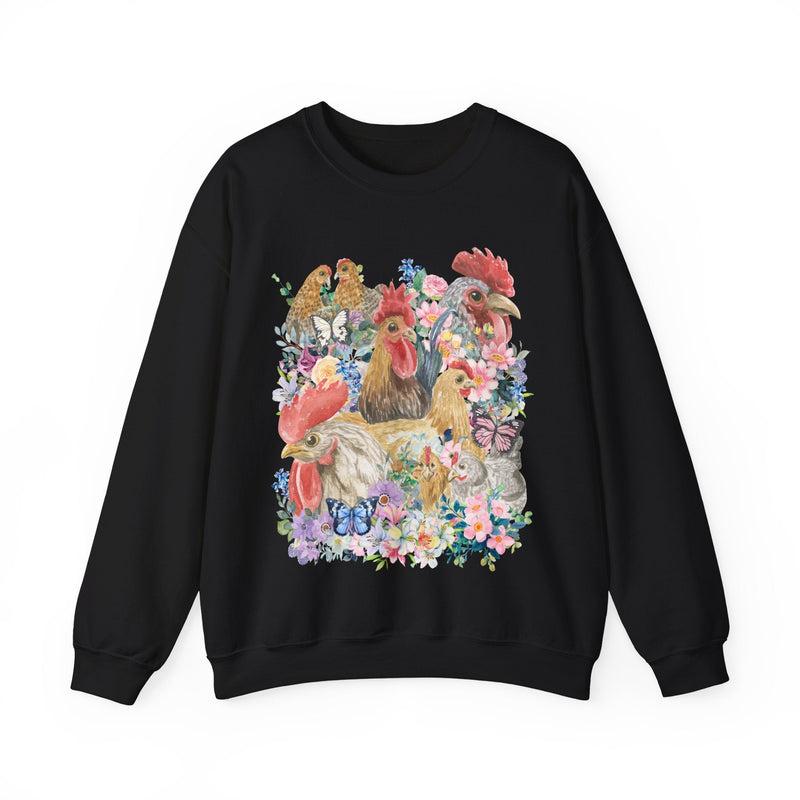 Floral Chicken Lady Shirt - Opal and June