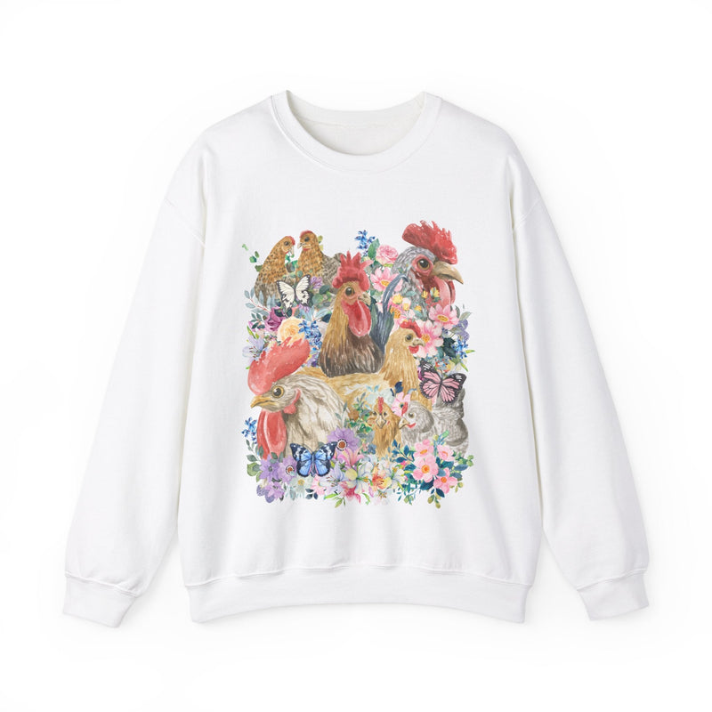 Floral Chicken Lady Shirt - Opal and June