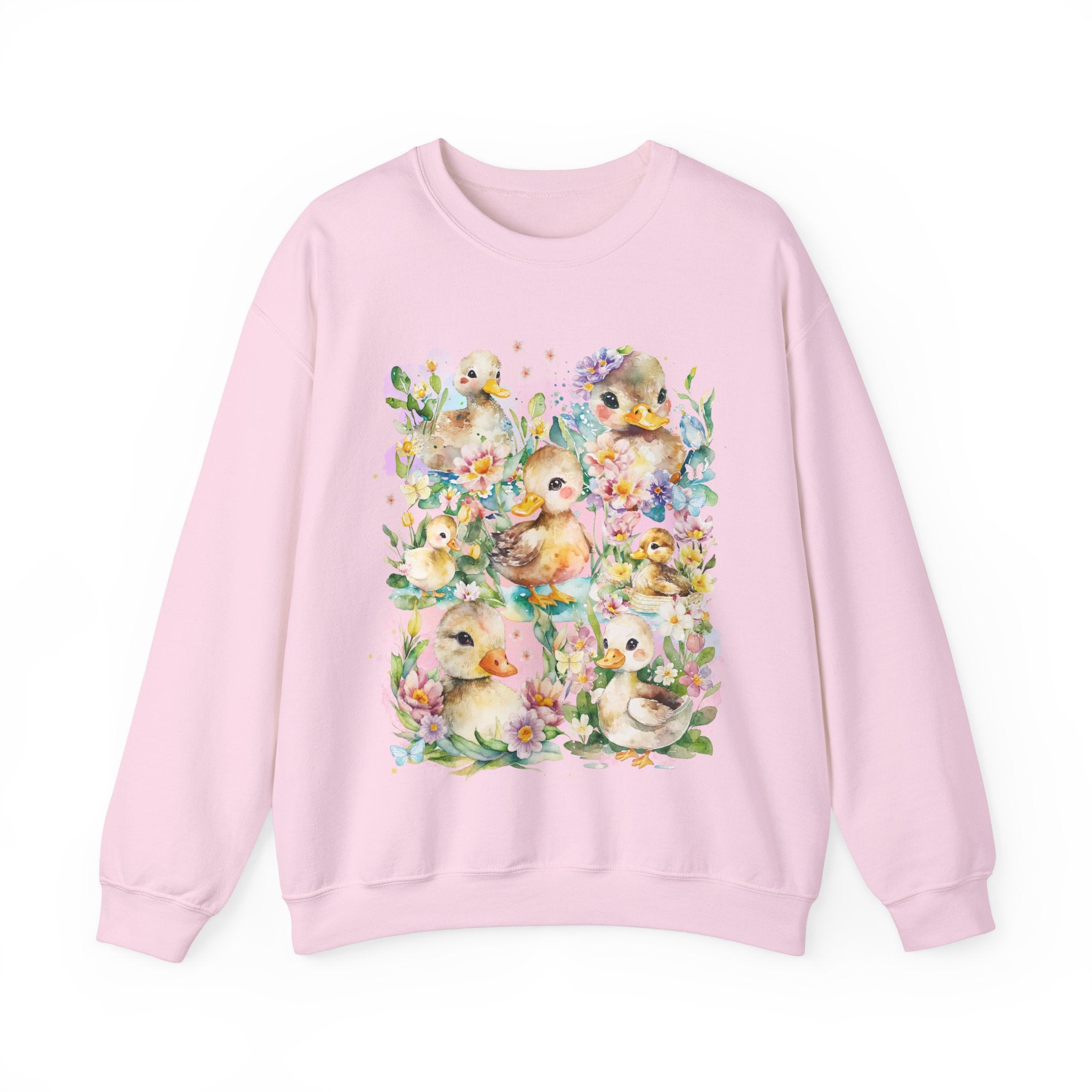 Floral Duck Sweatshirt - Opal and June