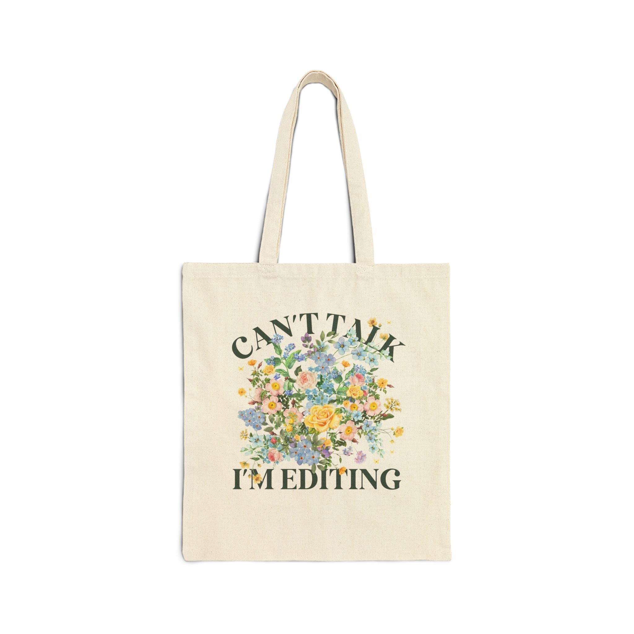 Floral Editing Day Tote Bag - Opal and June