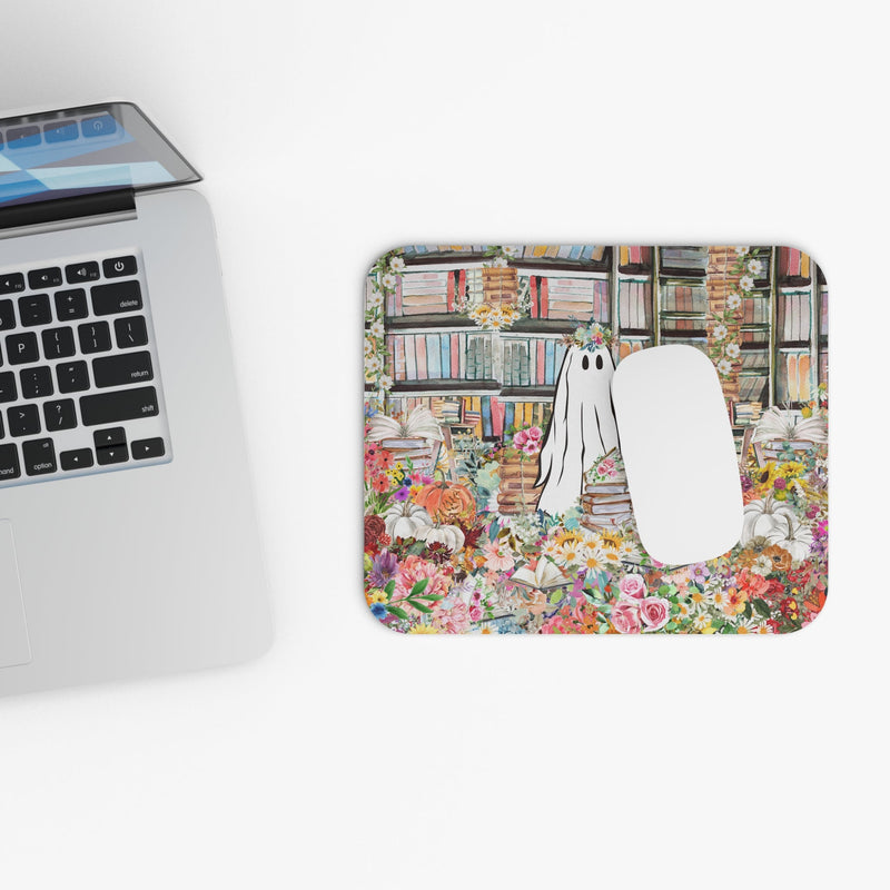 Floral Ghost Mousepad - Opal and June