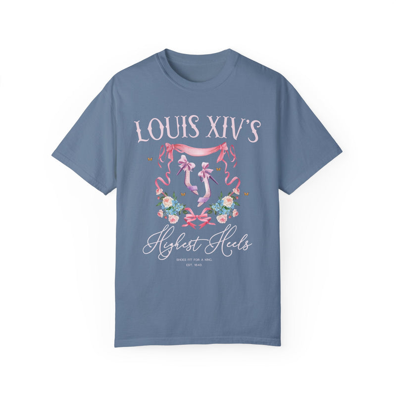 Floral History T-Shirt, Friend Who Loves French History and Fashion, Social Studies Teacher Gift, Cute Louis XIV History Shirt with Flowers - Opal and June