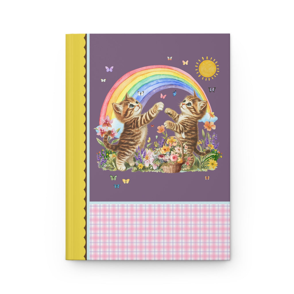 Floral Kitten Lover Notebook - Opal and June