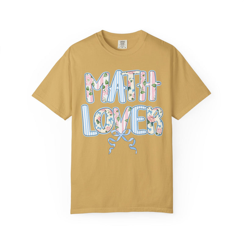 Floral Math Teacher Tee - Opal and June