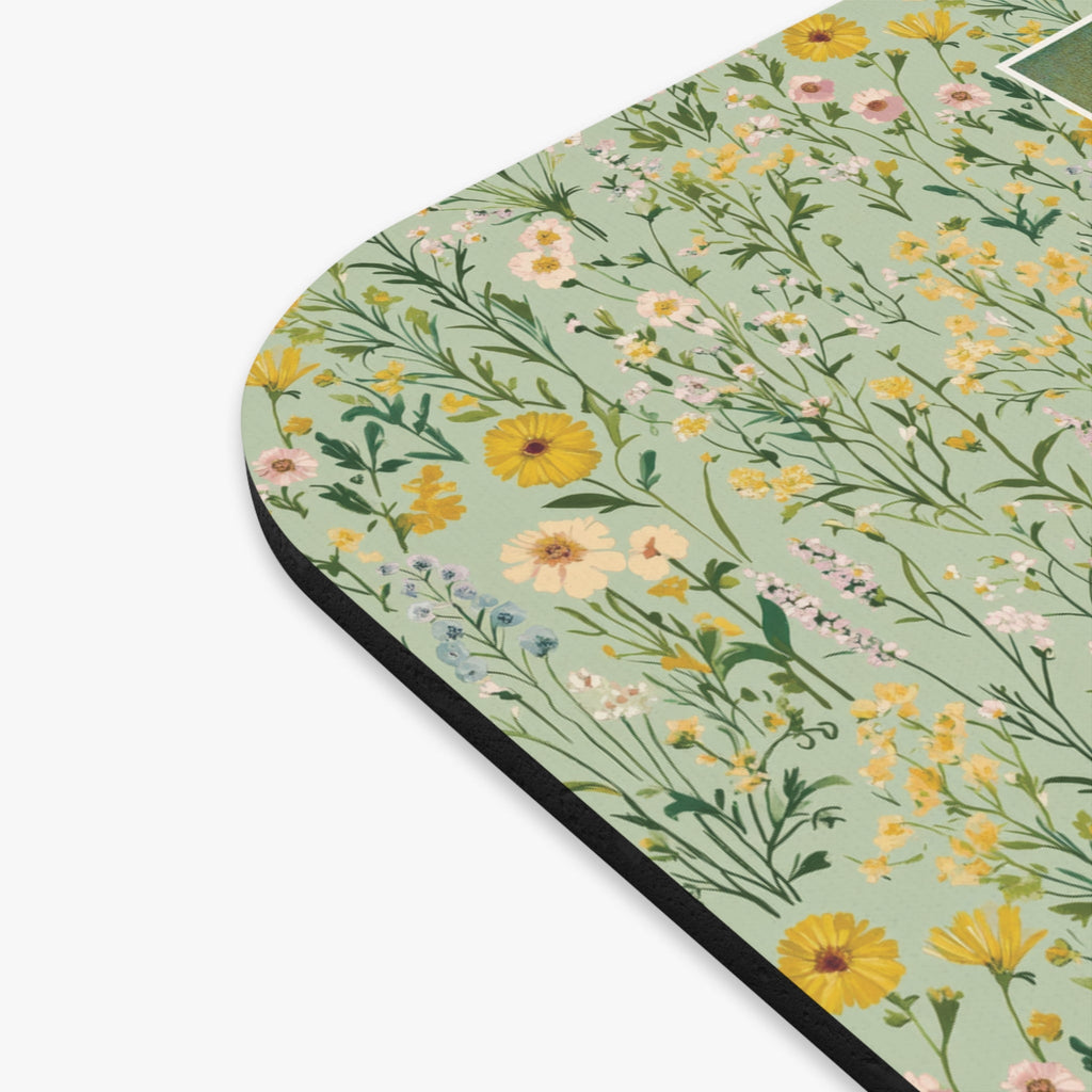 Floral Mona Lisa Mousepad - Opal and June