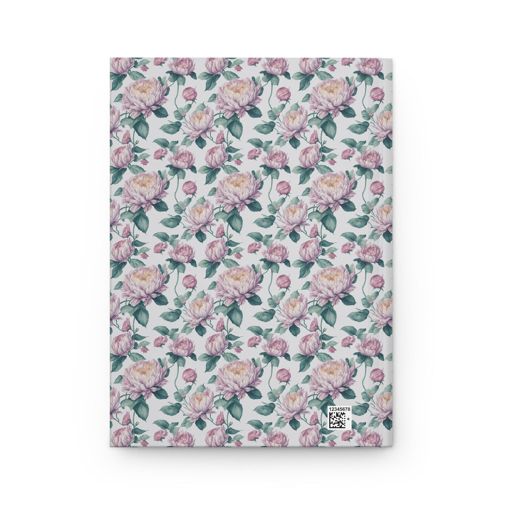 Floral Notebook with Vintage Flower Wallpaper Aesthetic: Cute Grandma Style Journal - Opal and June