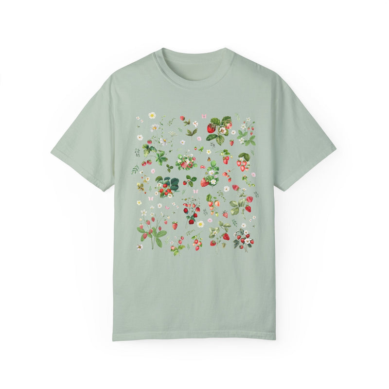 Floral Straweberry T-Shirt for Gardner - Opal and June