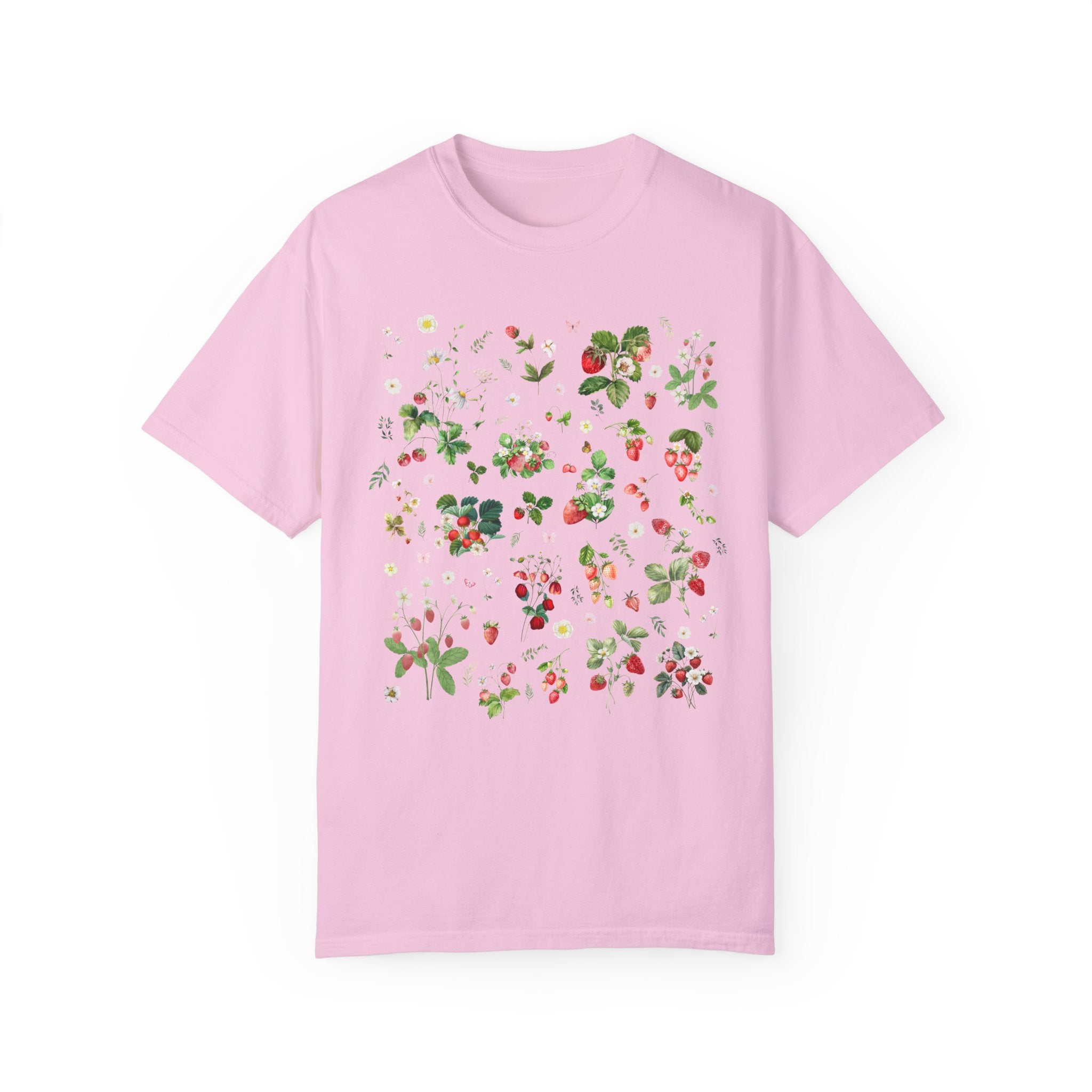Floral Straweberry T-Shirt for Gardner - Opal and June