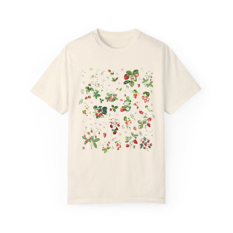 Floral Straweberry T-Shirt for Gardner - Opal and June