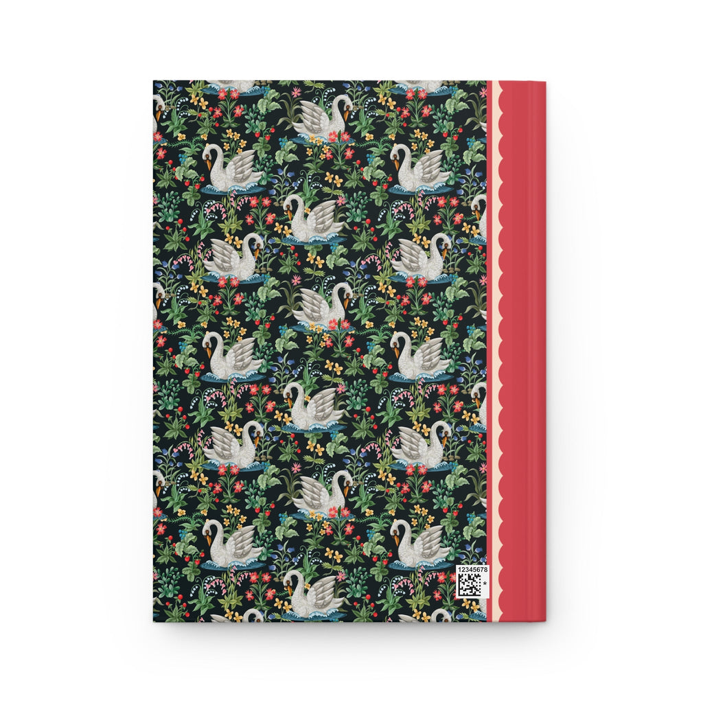Floral Swan Notebook - Opal and June