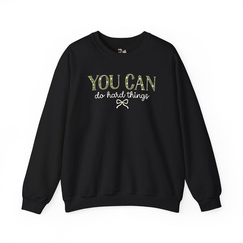 Floral Testing Day Sweatshirt for Third Grade Teacher, You Can Do Hard Things Teacher Crewneck for First Grade Crew or Second Grade Team - Opal and June