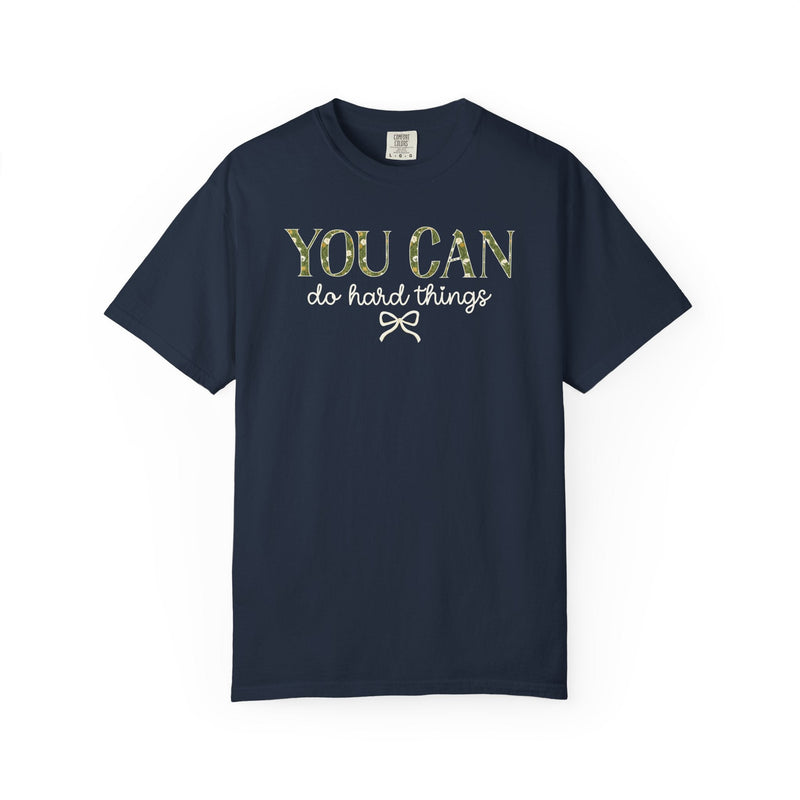 Floral Testing Day Tee Shirt for Third Grade Teacher, You Can Do Hard Things Teacher T-Shirt for First Grade Crew or Second Grade Team - Opal and June