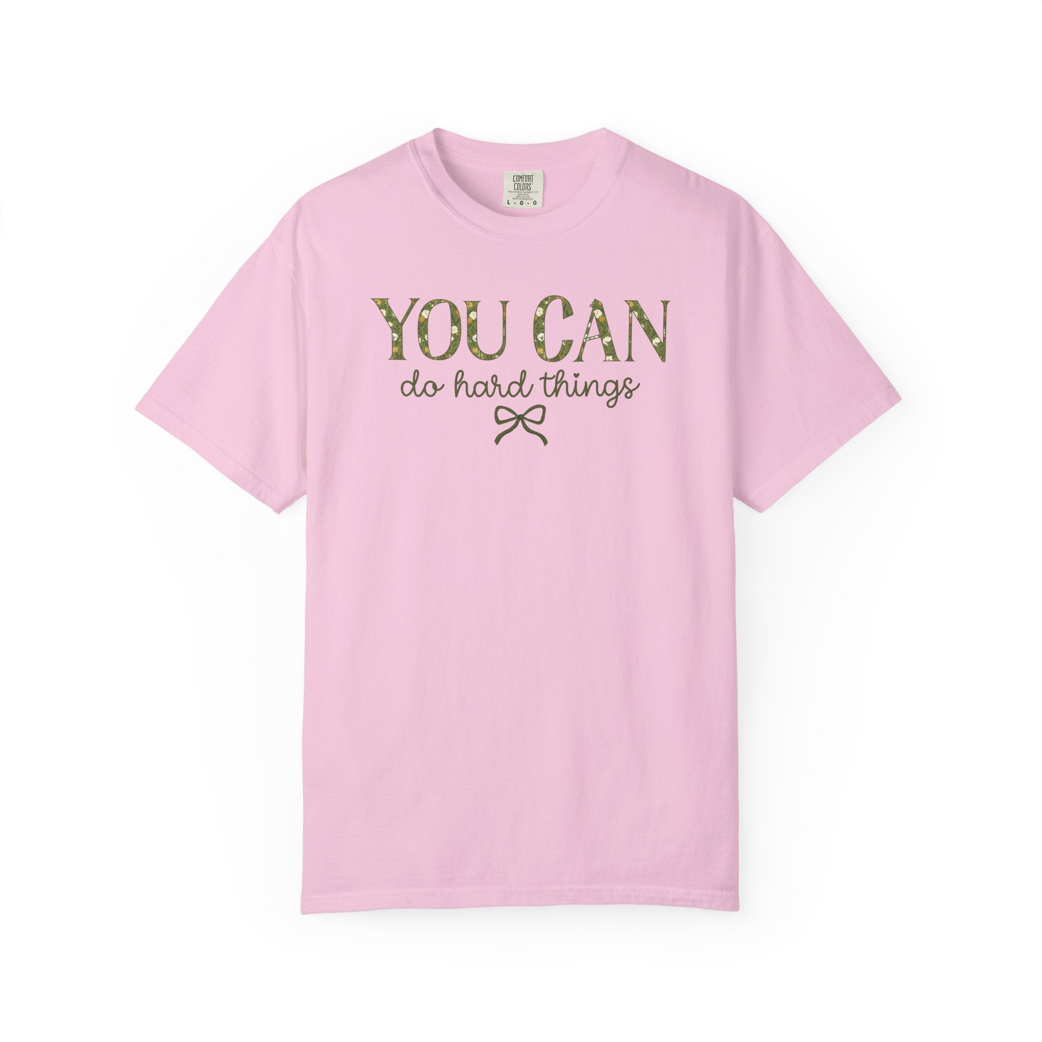 Floral Testing Day Tee Shirt for Third Grade Teacher, You Can Do Hard Things Teacher T-Shirt for First Grade Crew or Second Grade Team - Opal and June
