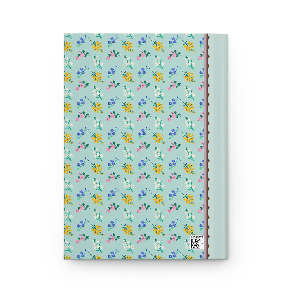 Floral Wolf Notebook - Opal and June