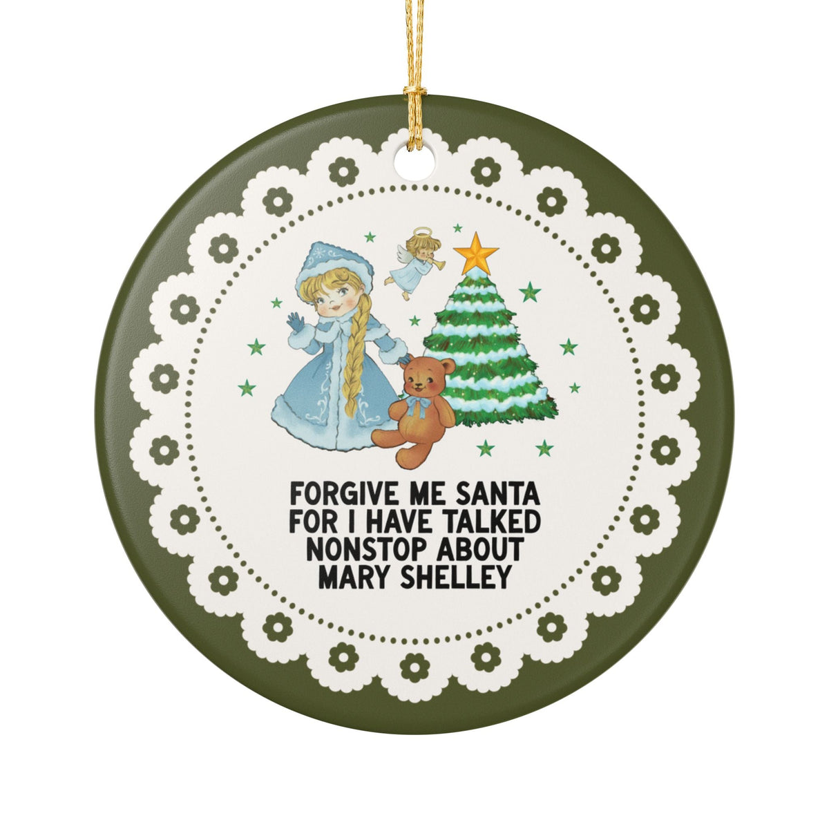 Forgive Me Santa for I Have Talked Nonstop About Mary Shelley - Opal and June